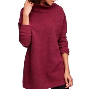 EUC Sz L Free People Ottoman Slouchy Tunic - Plum